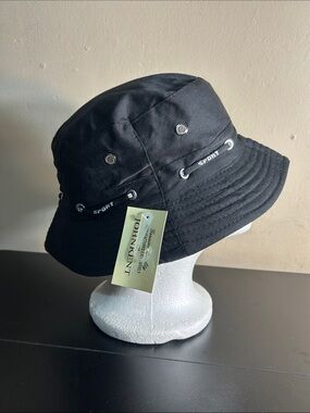 John Kent Black 'Sport' Bucket Hat